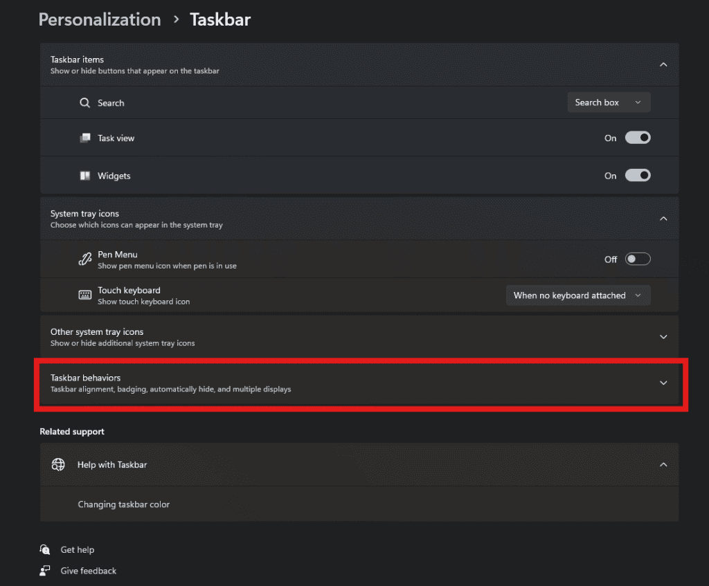 taskbar_behaviors